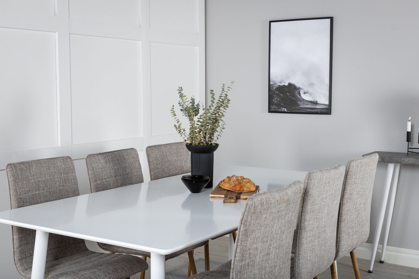 Polar Matbord med Windu Stolarna Matgrupp