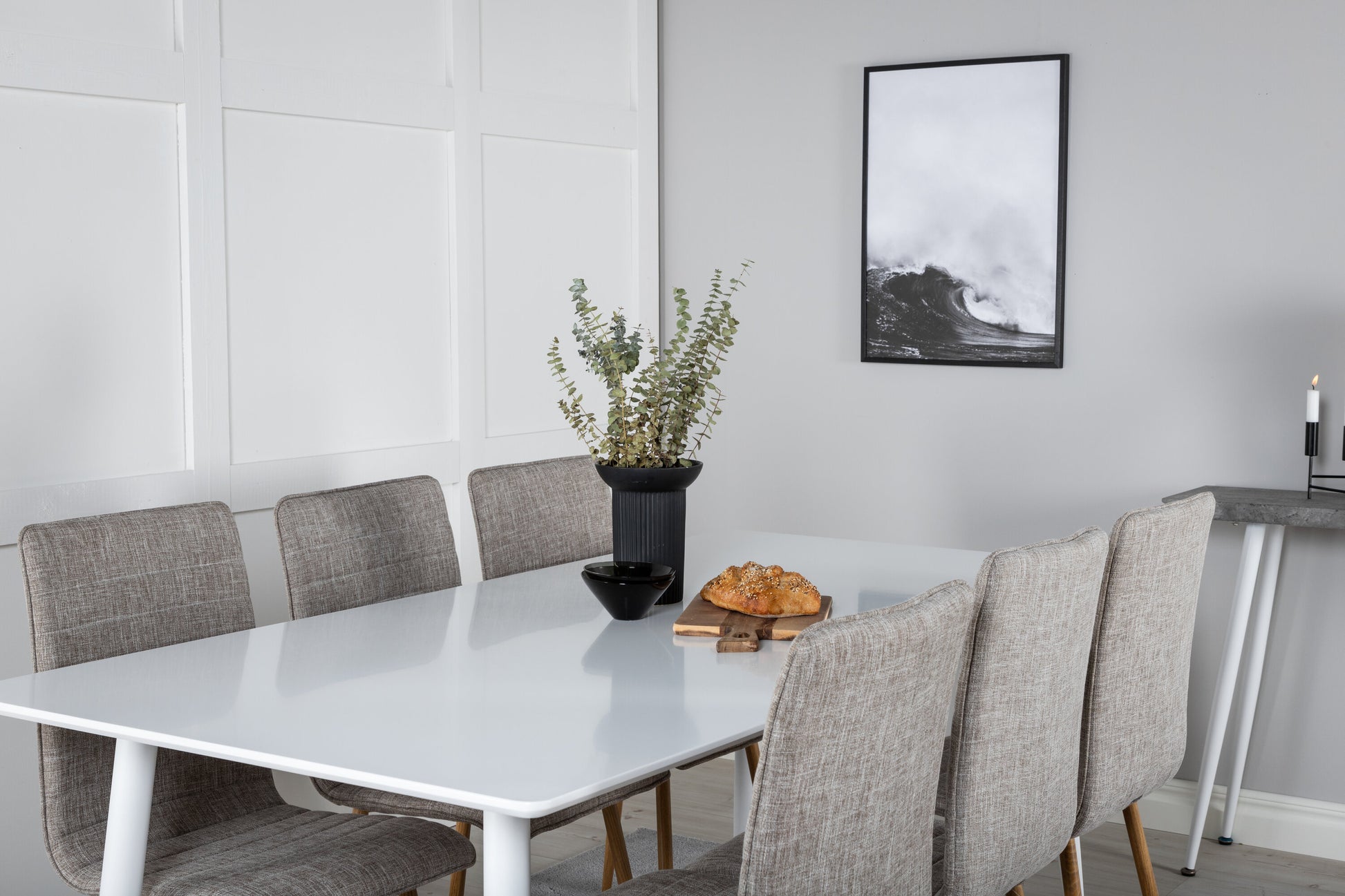 Polar Matbord med Windu Stolarna Matgrupp