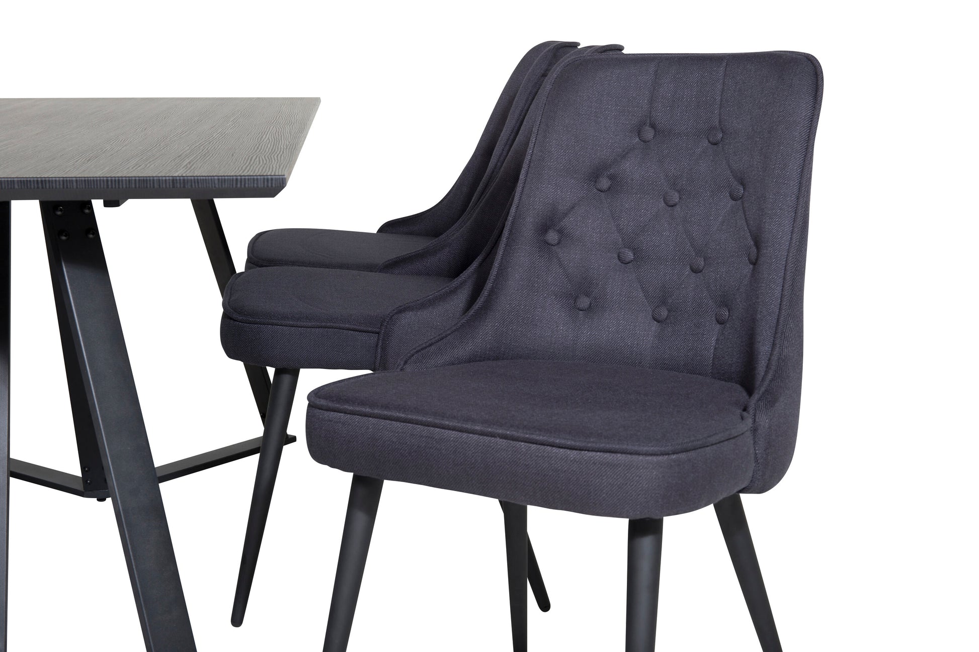 Marina Matbord med Velvet Deluxe Stolarna Matgrupp