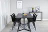 Marina Matbord med Polar Stolarna – Bord: 75x180x90 Stol: 58x81x45,5