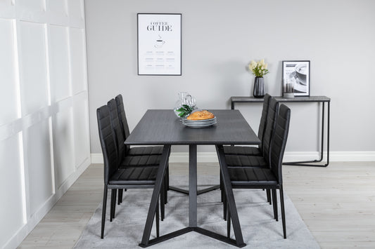 Marina Matbord med Slim Stolarna