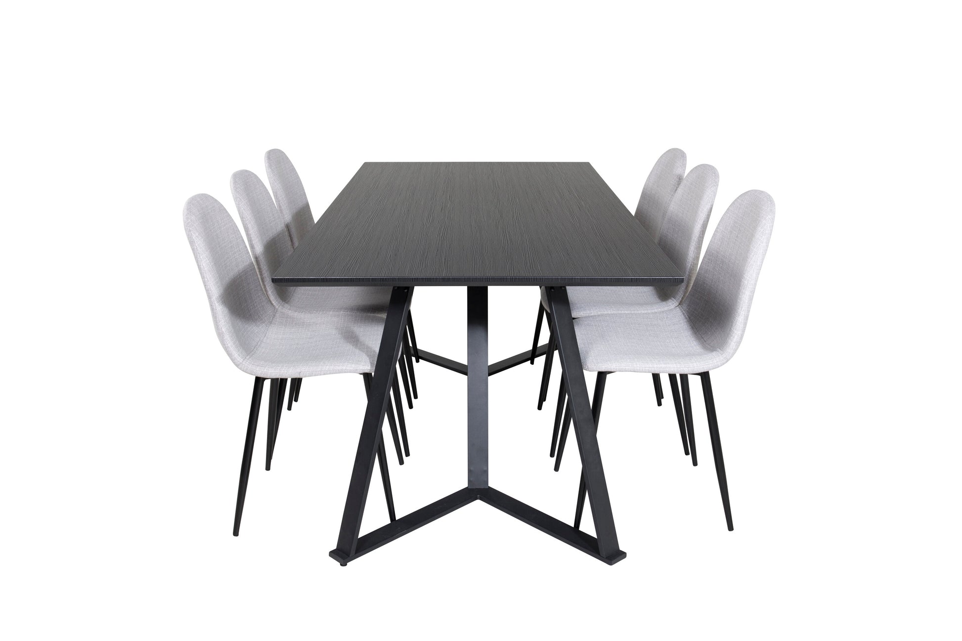 Marina Matbord med Polar Stolarna – Bord: 75x180x90 Stol: 53x87x44