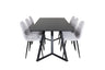 Marina Matbord med Polar Stolarna – Bord: 75x180x90 Stol: 53x87x44