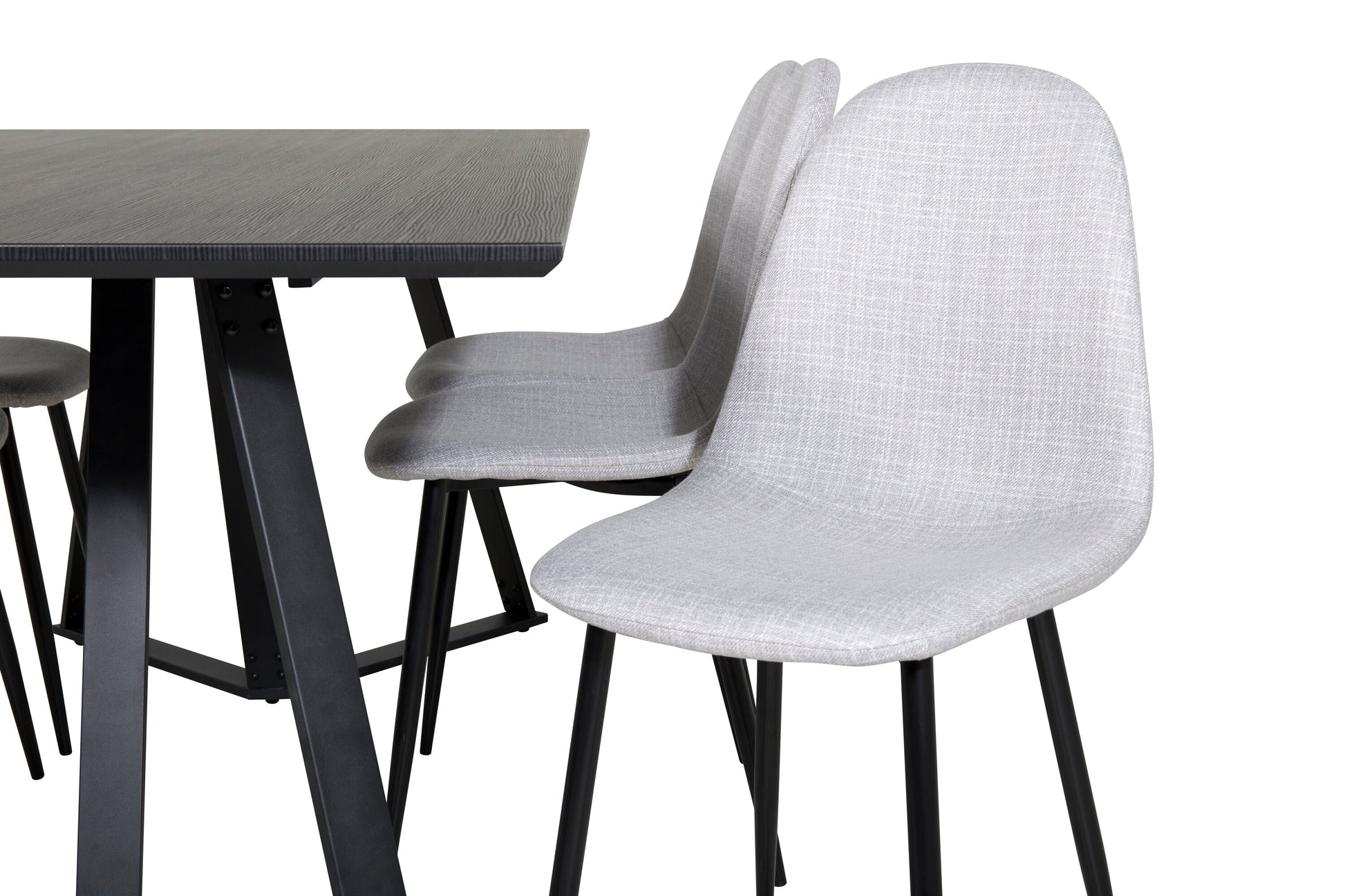 Marina Matbord med Polar Stolarna – Bord: 75x180x90 Stol: 53x87x44