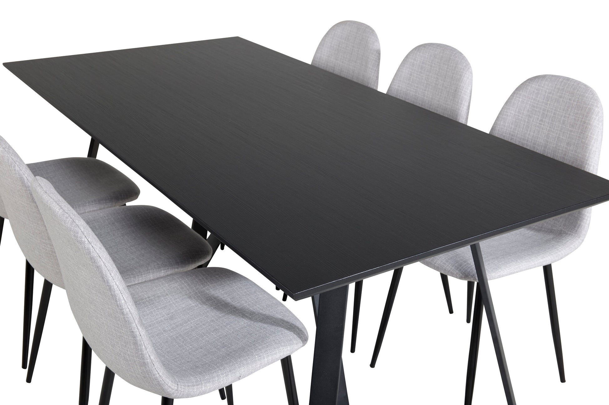 Marina Matbord med Polar Stolarna – Bord: 75x180x90 Stol: 53x87x44