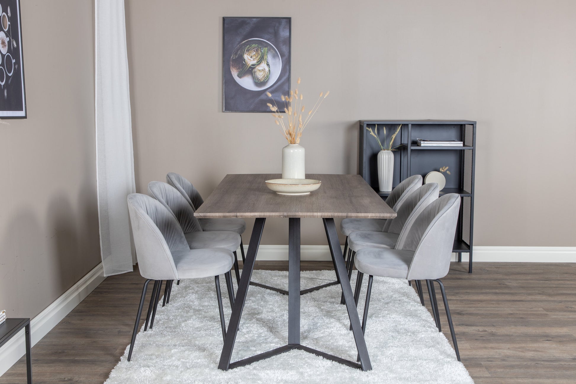 Marina Matbord med Wrinkles Stolarna Matgrupp