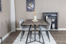 Marina Matbord med Polar Stolarna – Bord: 75x180x90 Stol: 52x86x44