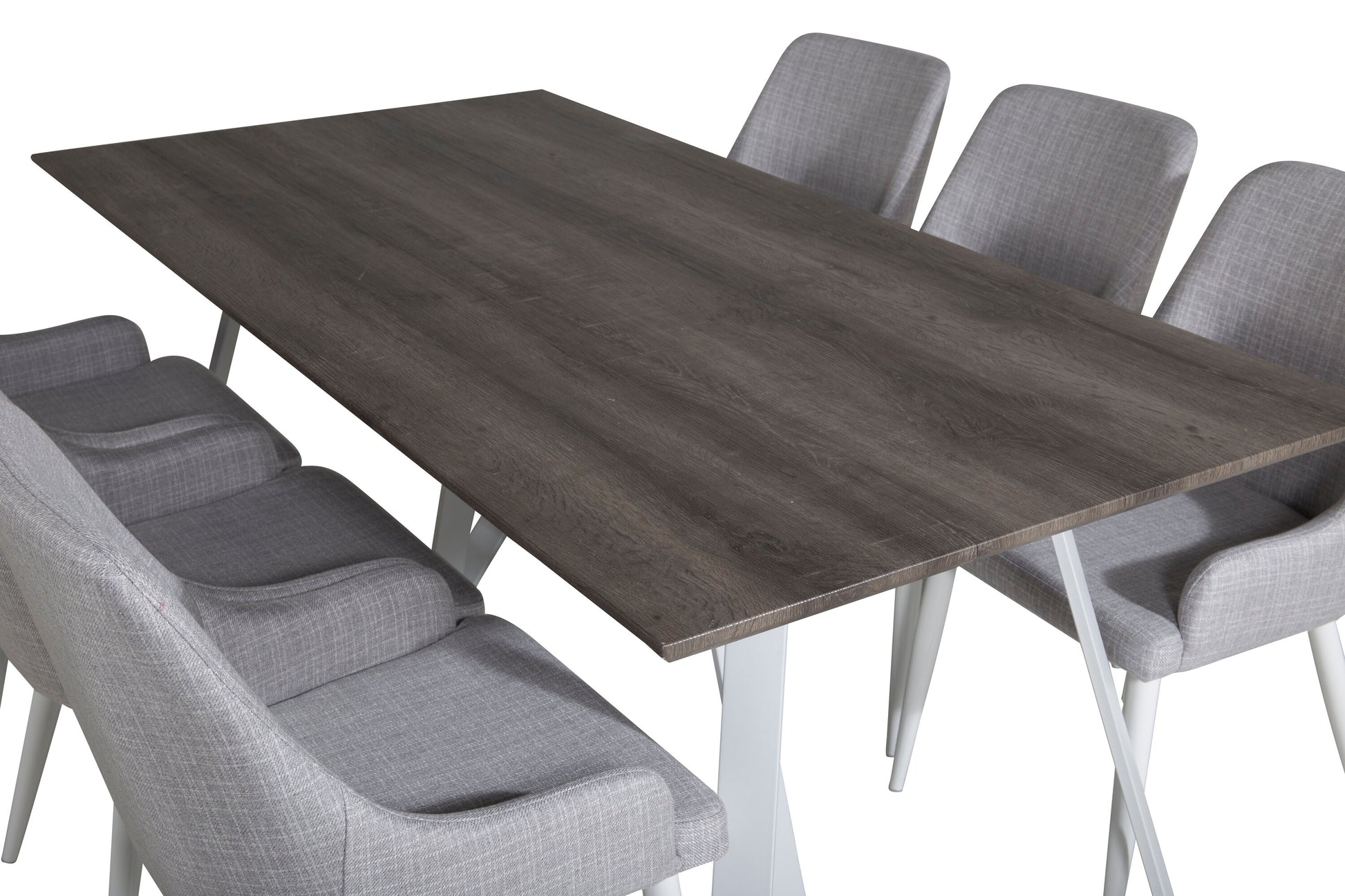Marina Matbord med Plaza Stolarna Matgrupp