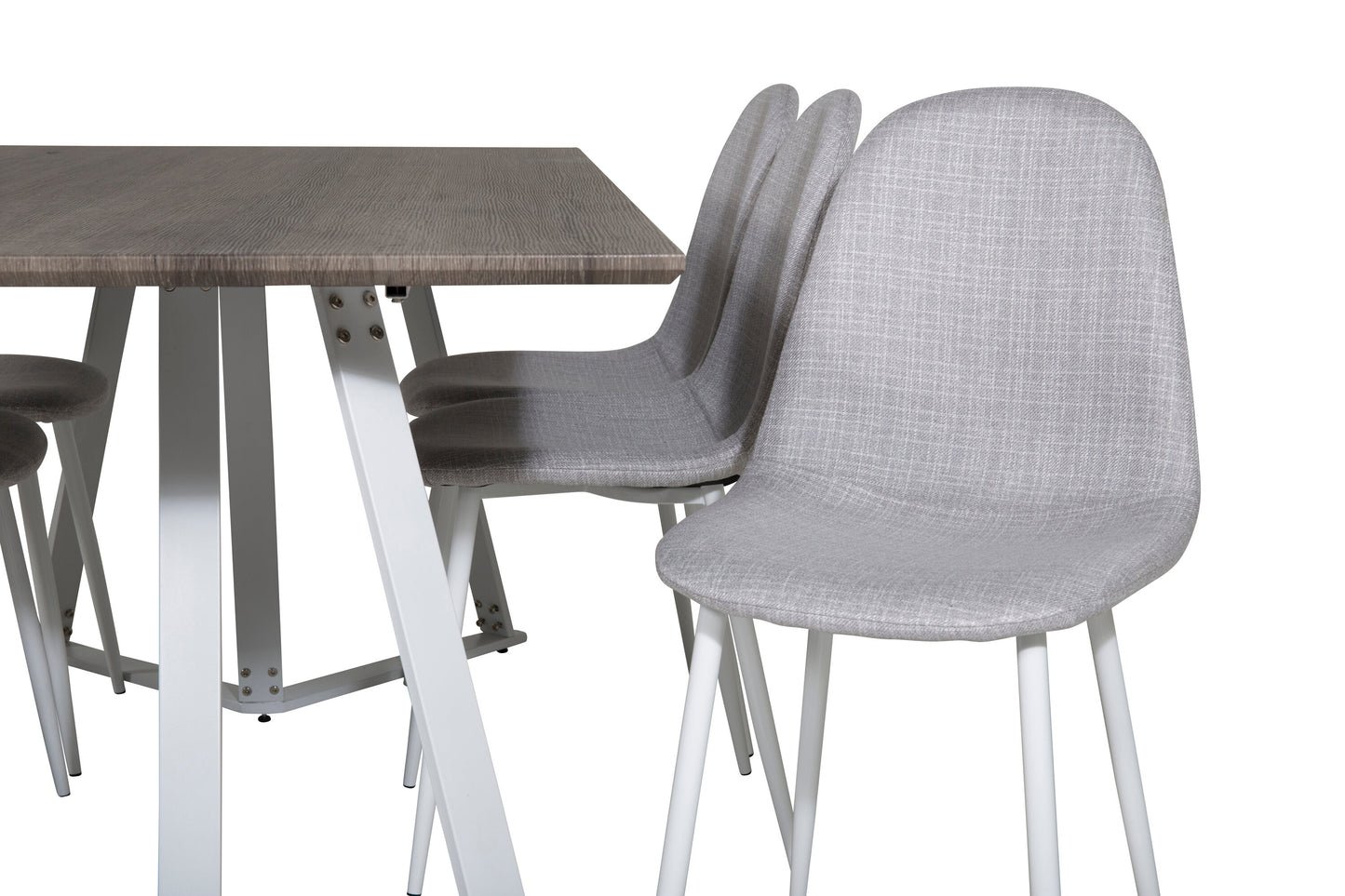 Marina Matbord med Polar Stolarna – Bord: 75x180x90 Stol: 53x87x44