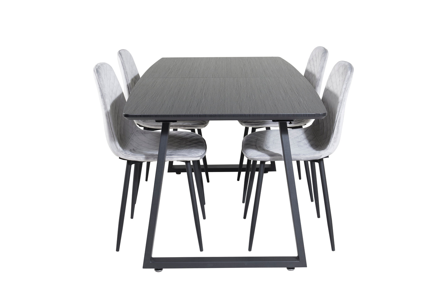 Inca Matbord med Polar Stolarna – Bord: 75x160x85 Stol: 52x86x44