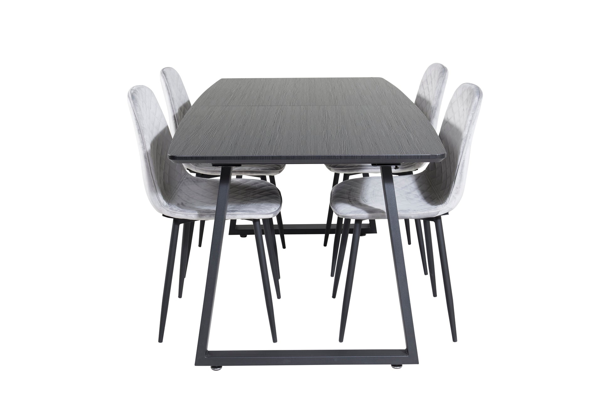 Inca Matbord med Polar Stolarna – Bord: 75x160x85 Stol: 52x86x44