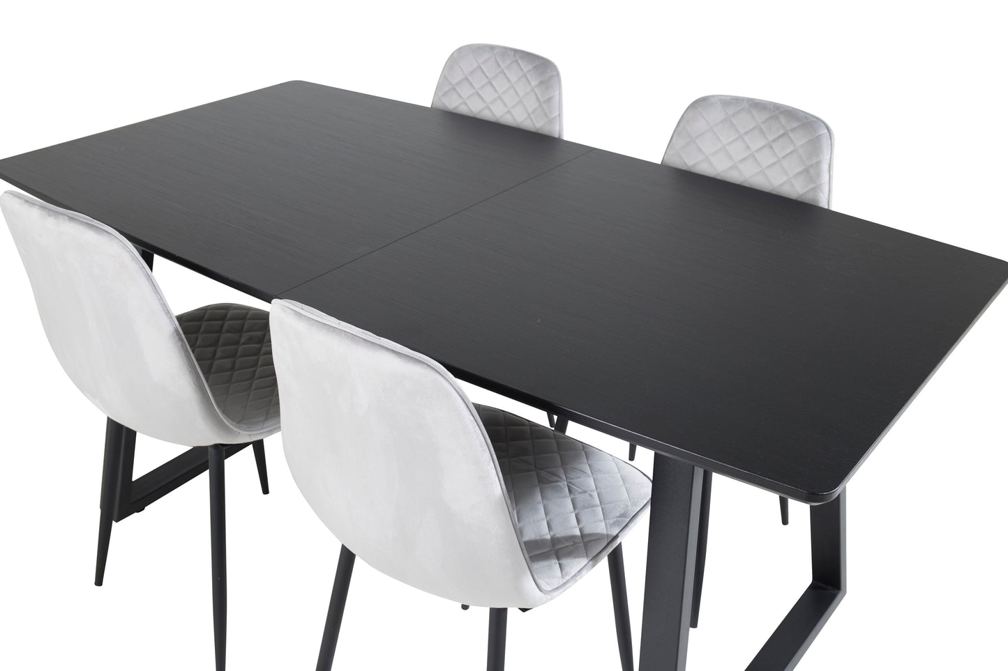 Inca Matbord med Polar Stolarna – Bord: 75x160x85 Stol: 52x86x44