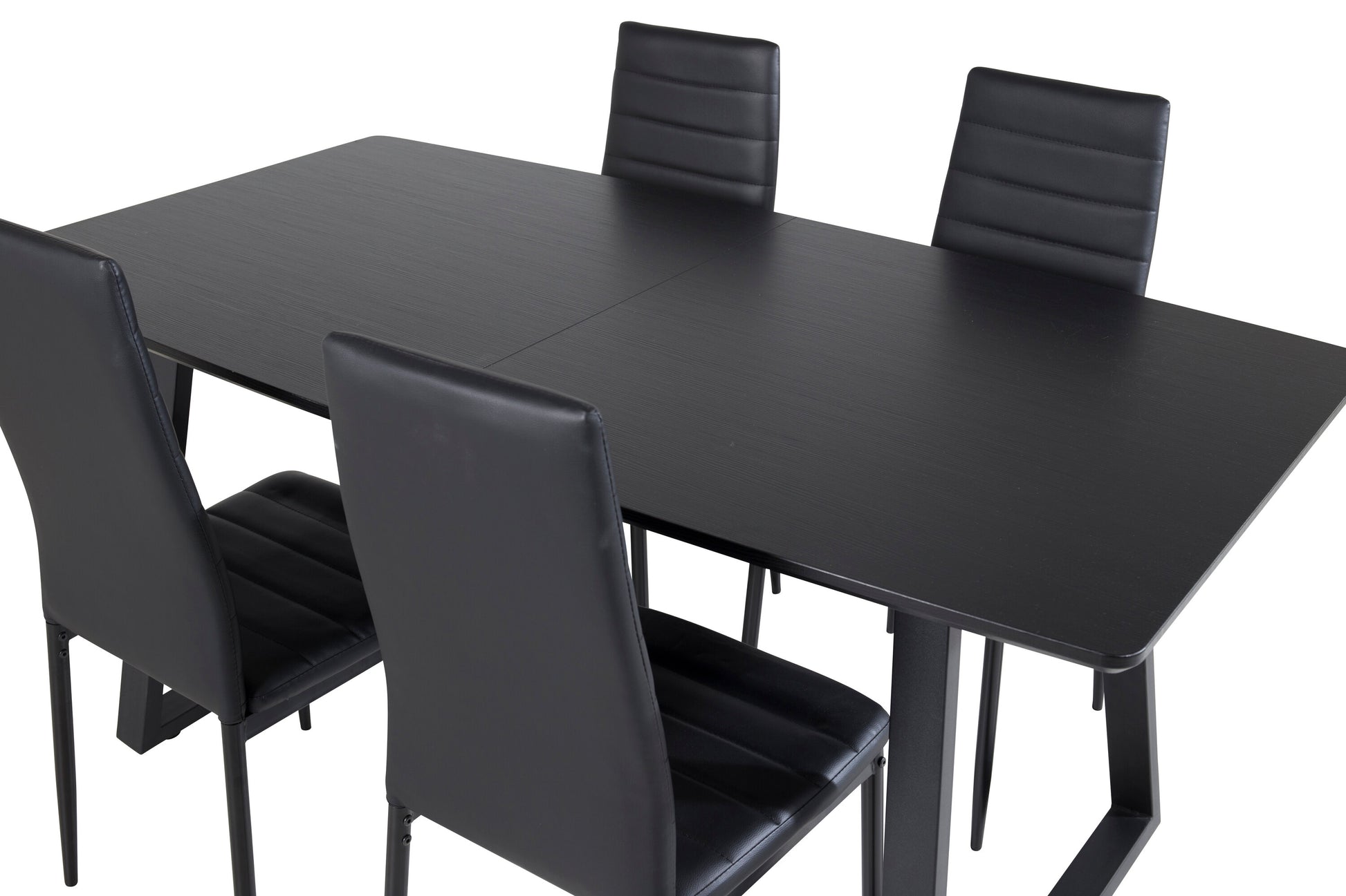 Inca Matbord med Slim Stolarna Matgrupp