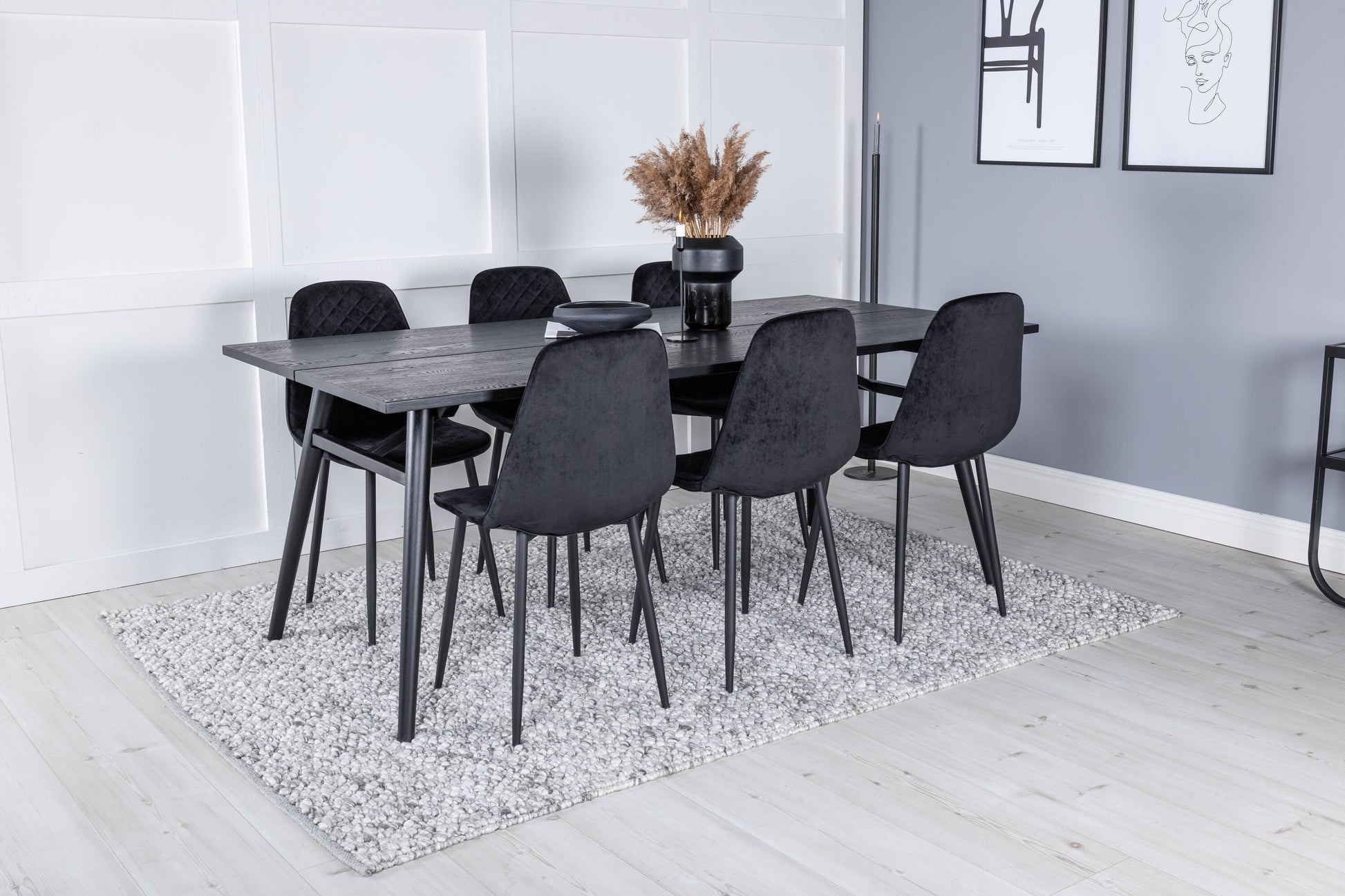 Sleek Matbord med Polar Stolarna Matgrupp