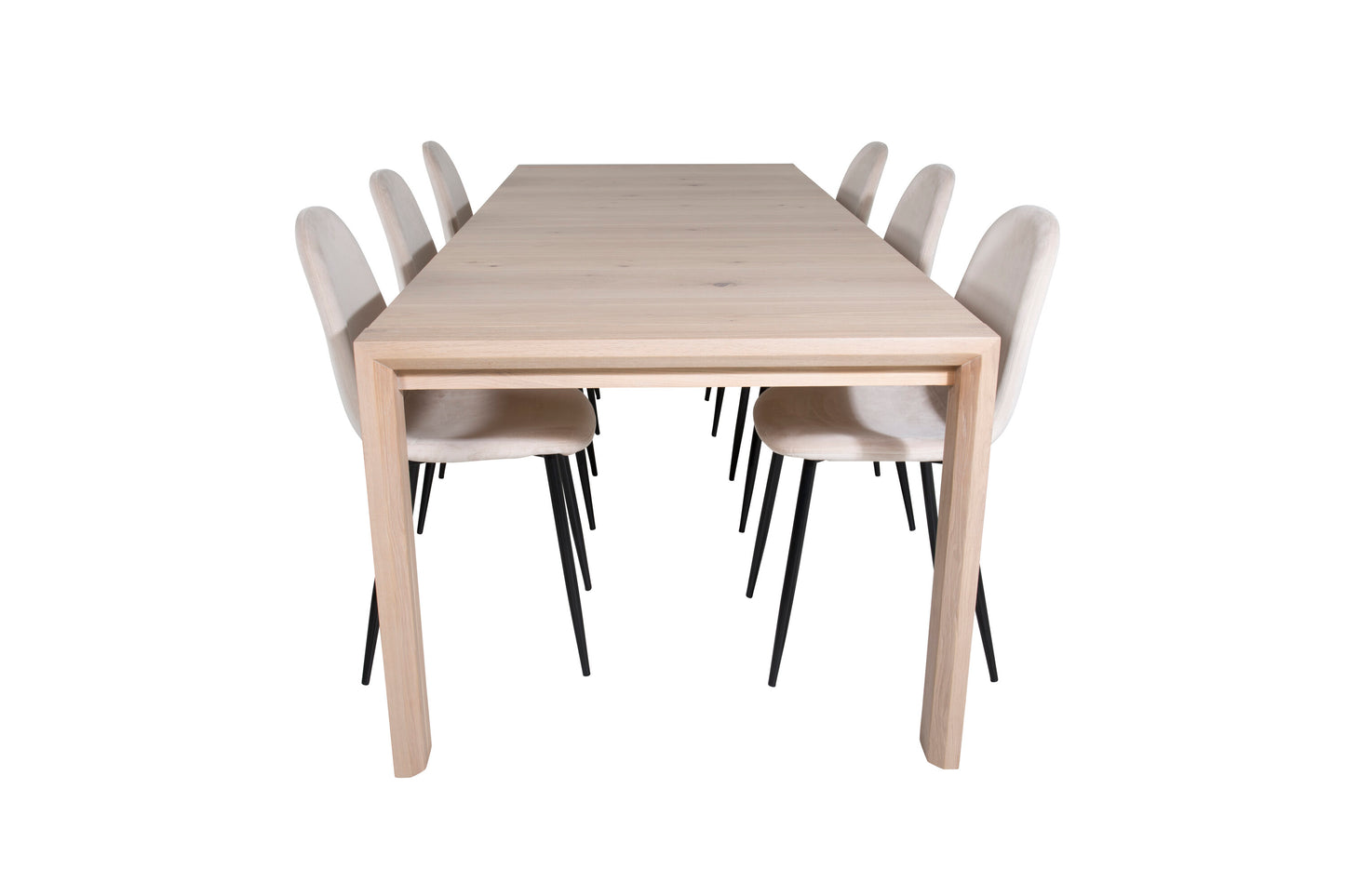 Slider Matbord med Polar Stolarna Matgrupp