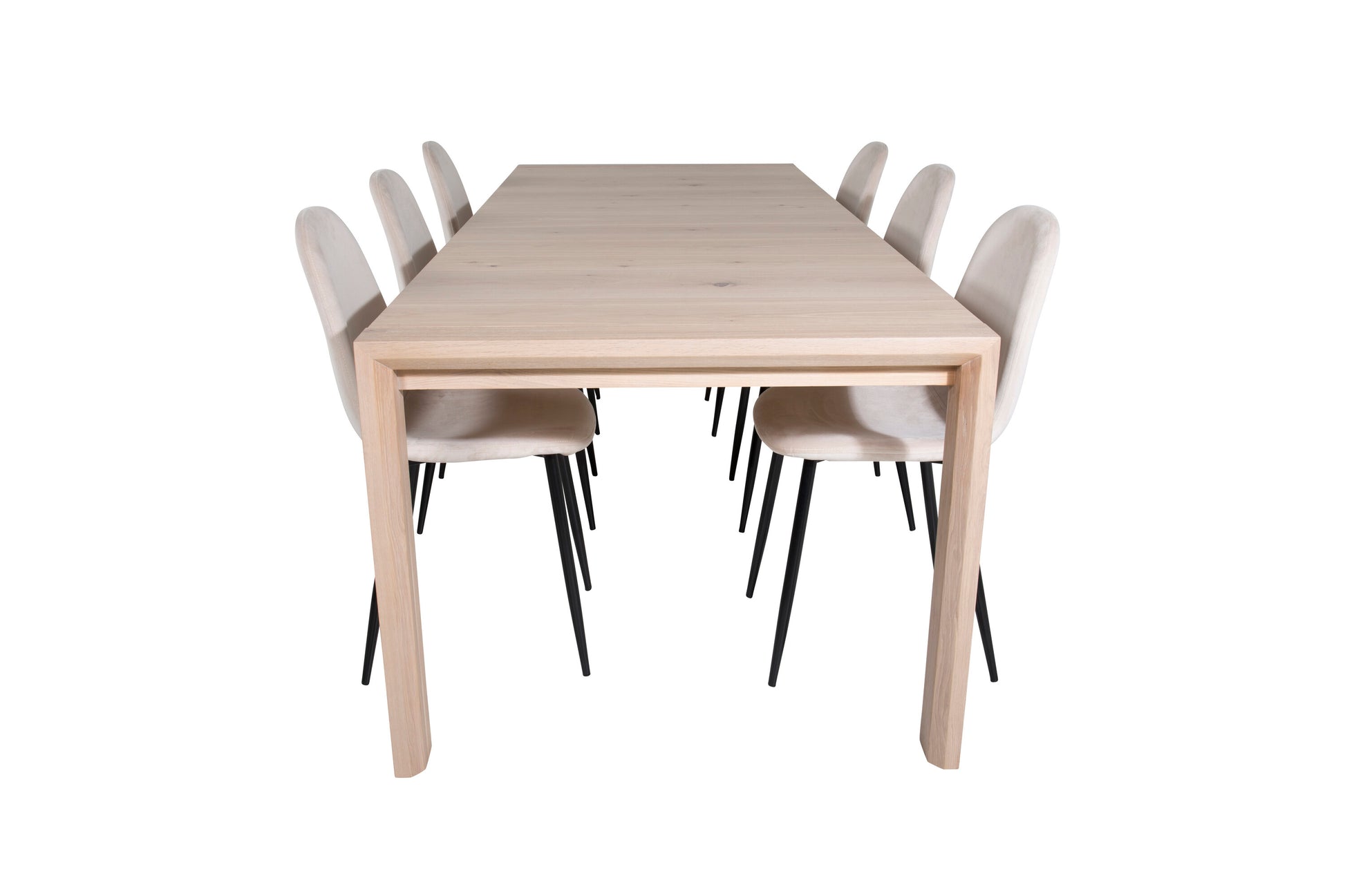 Slider Matbord med Polar Stolarna Matgrupp