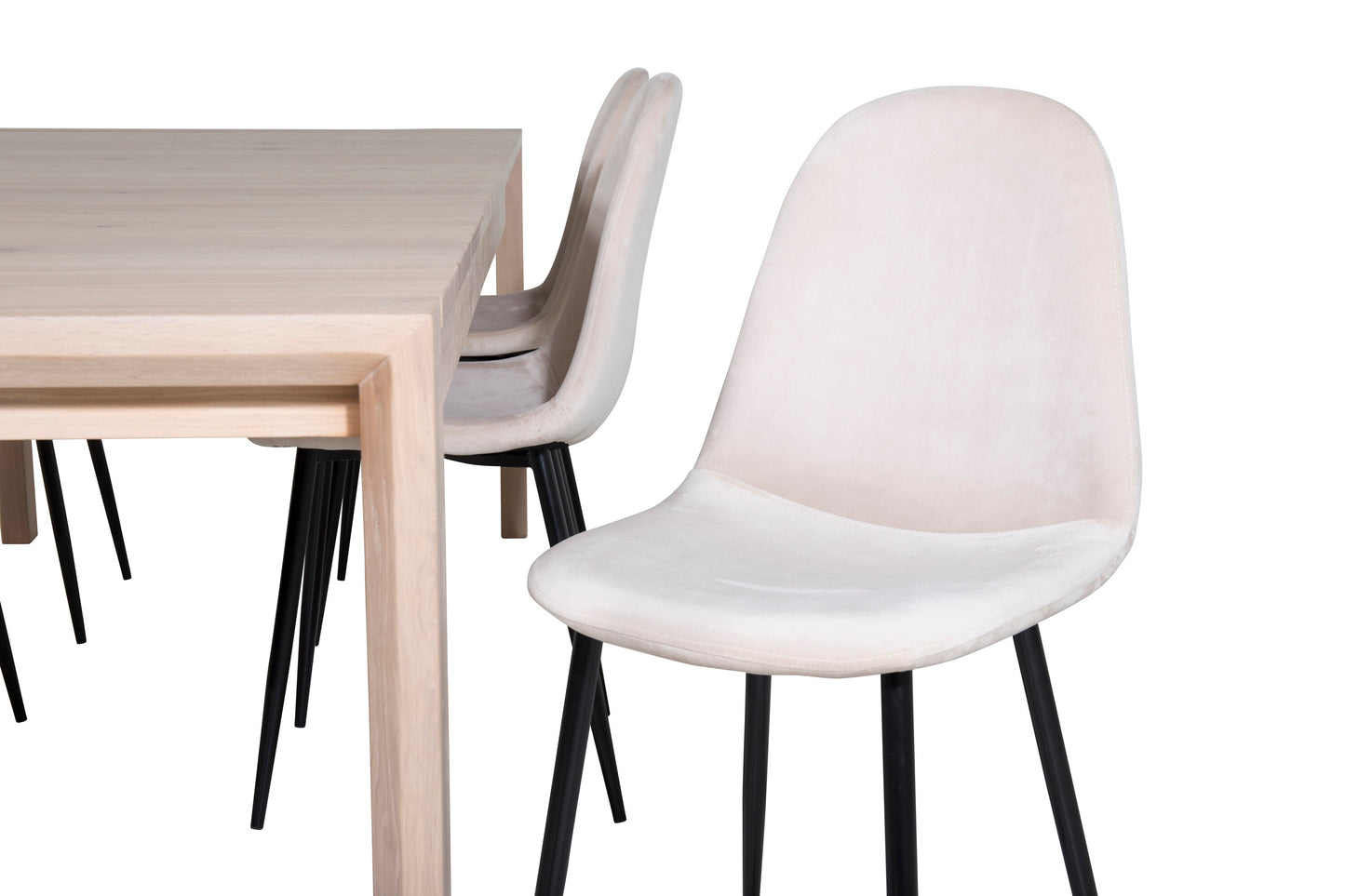 Slider Matbord med Polar Stolarna Matgrupp