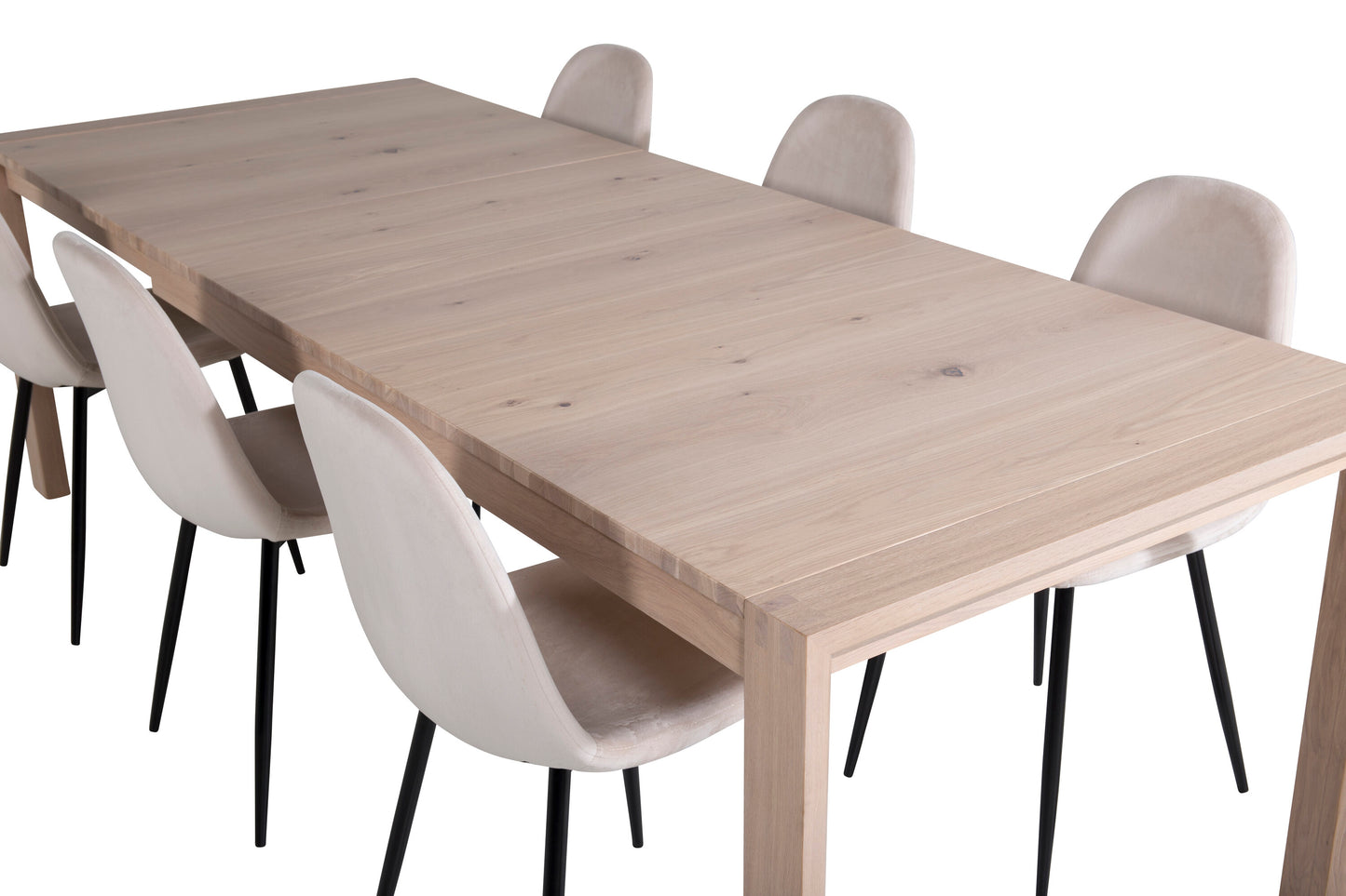 Slider Matbord med Polar Stolarna Matgrupp