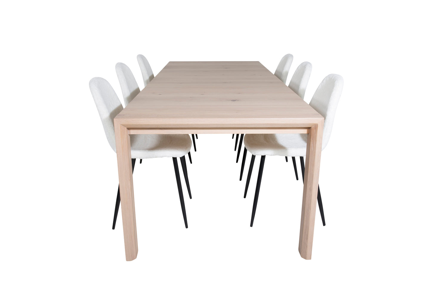 Slider Matbord med Polar Stolarna Matgrupp