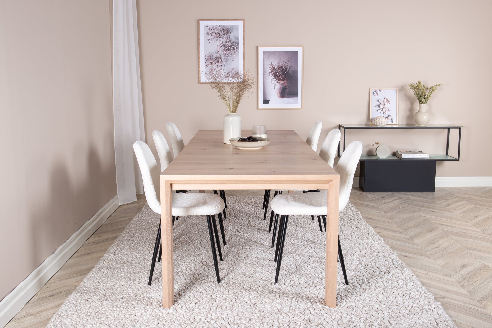 Slider Matbord med Polar Stolarna Matgrupp