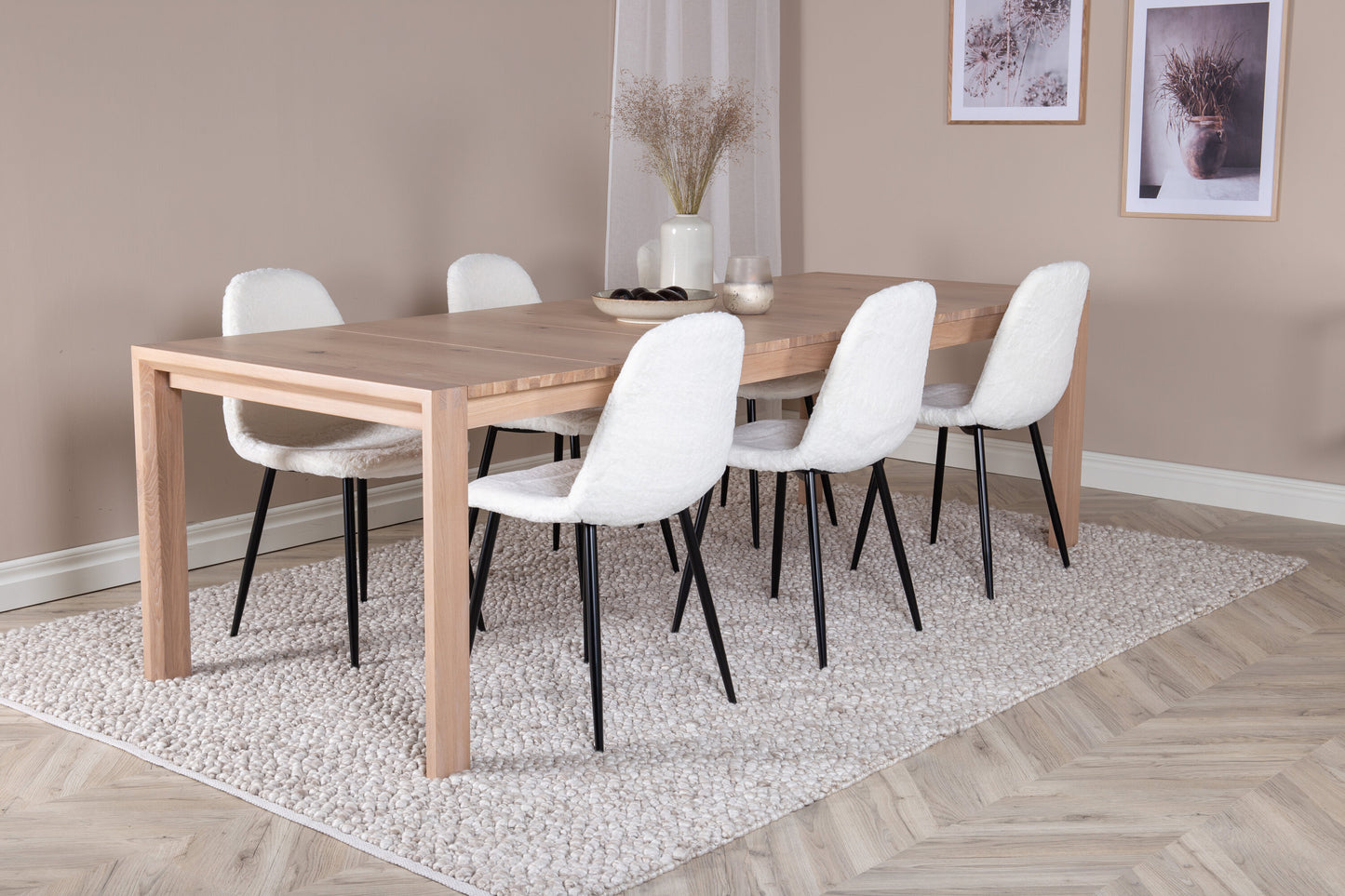 Slider Matbord med Polar Stolarna Matgrupp