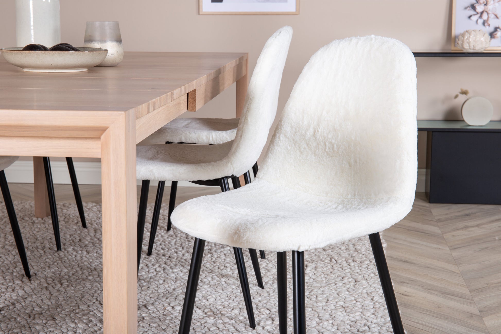 Slider Matbord med Polar Stolarna Matgrupp