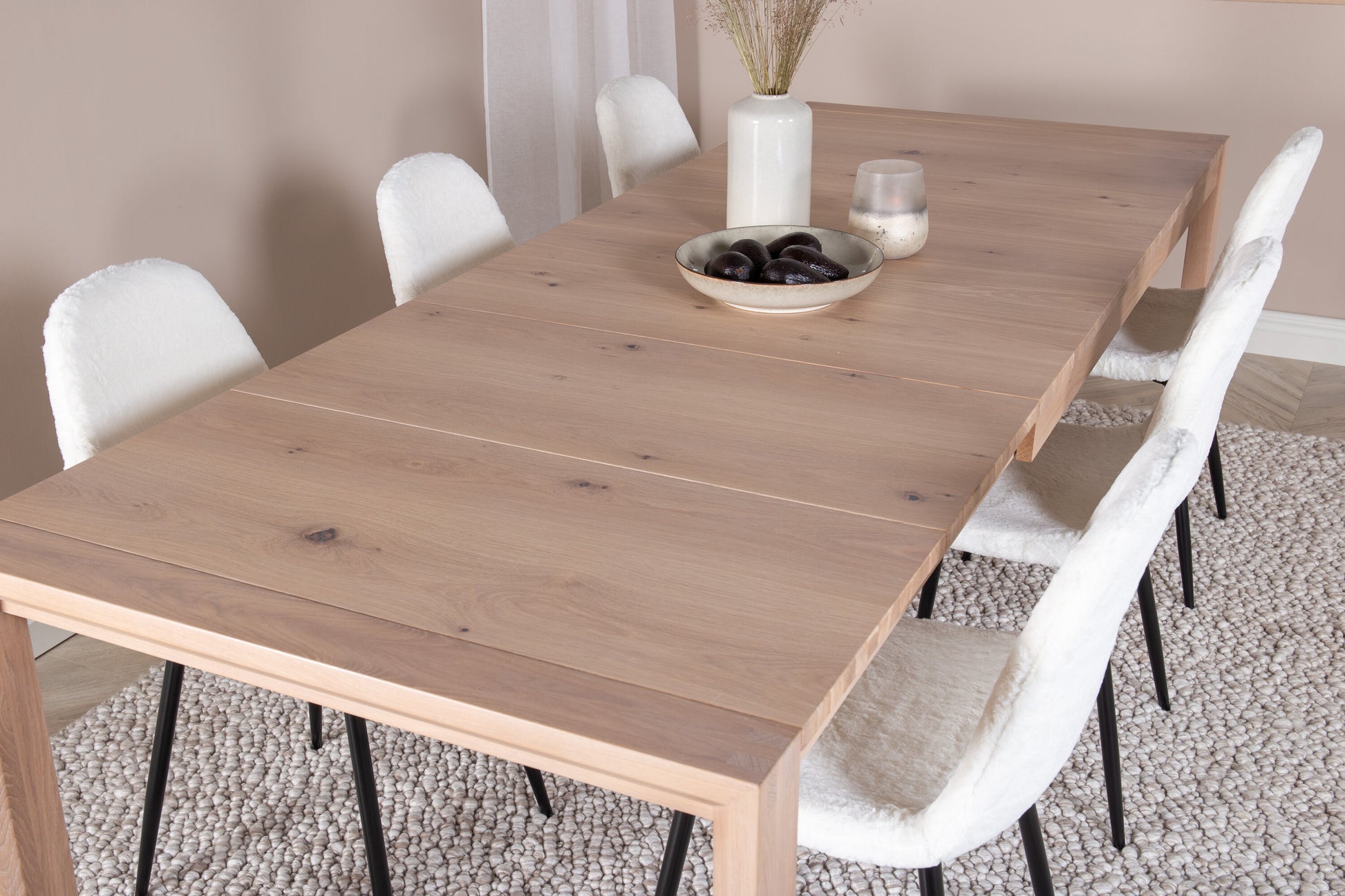 Slider Matbord med Polar Stolarna Matgrupp