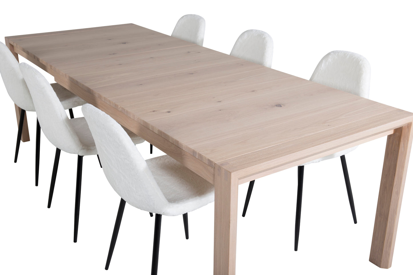 Slider Matbord med Polar Stolarna Matgrupp
