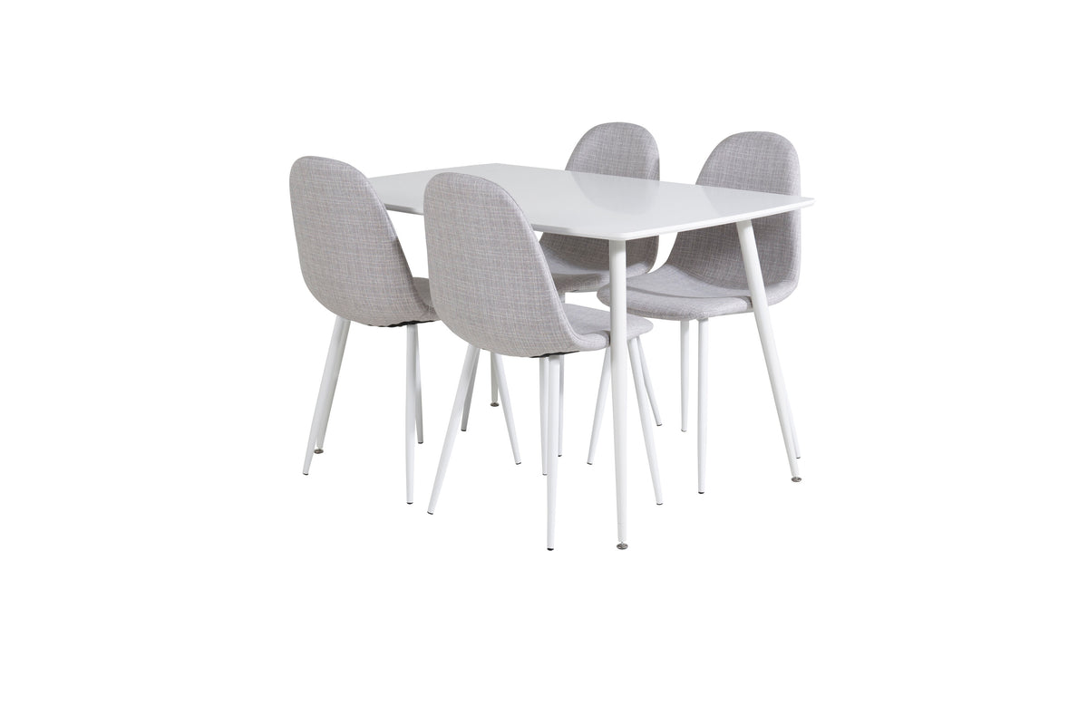 Polar Matbord med Polar Stolarna – Bord: 75x120x80 Stol: 53x87x44