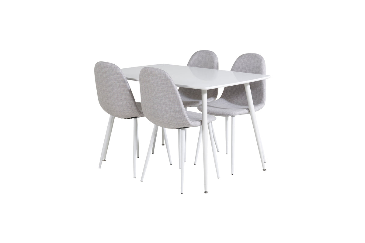Polar Matbord med Polar Stolarna – Bord: 75x120x80 Stol: 53x87x44