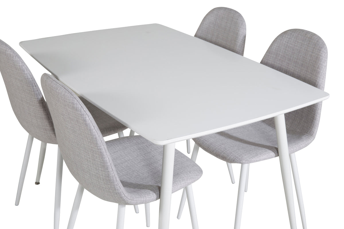Polar Matbord med Polar Stolarna – Bord: 75x120x80 Stol: 53x87x44