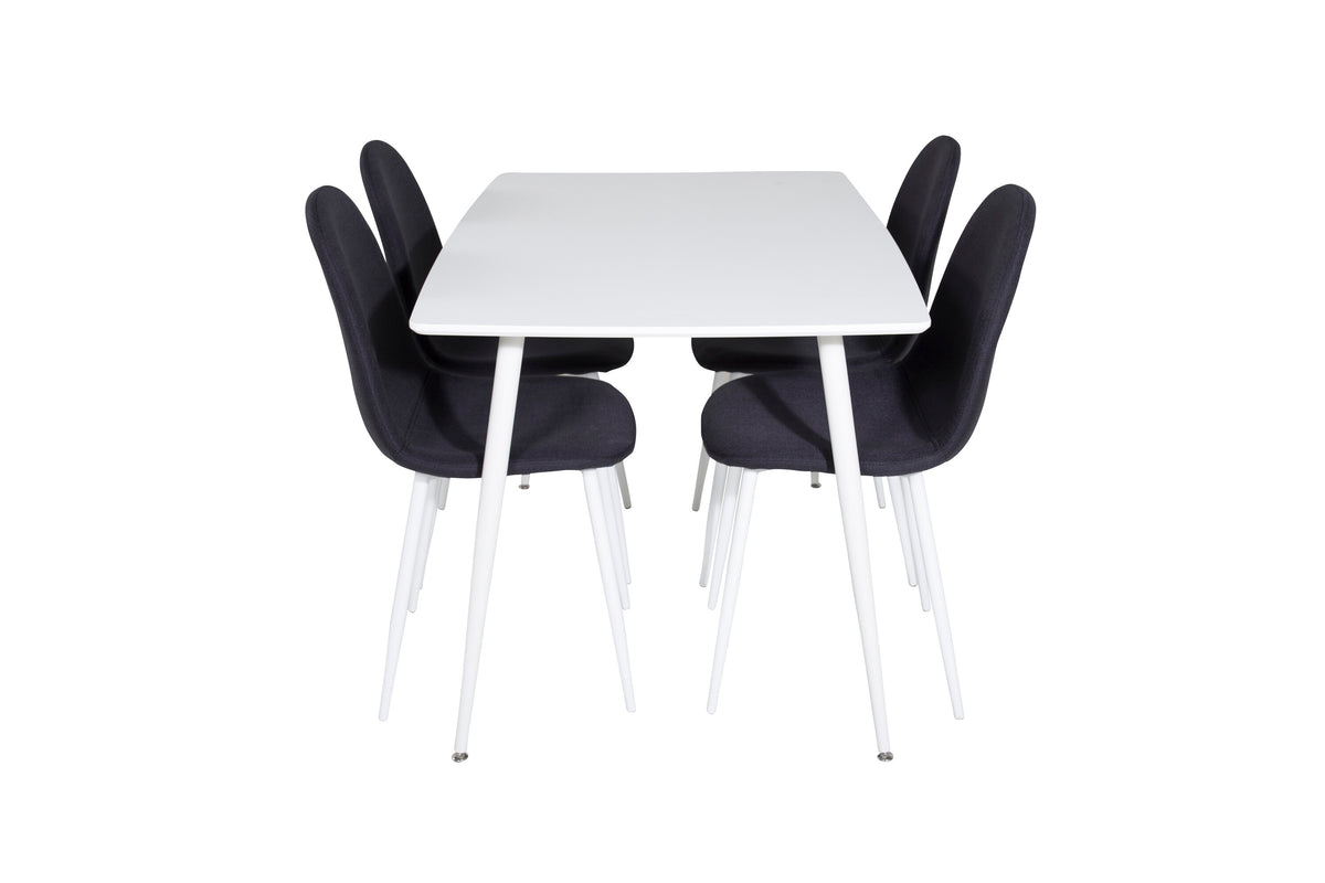 Polar Matbord med Polar Stolarna – Bord: 75x120x80 Stol: 53x87x44