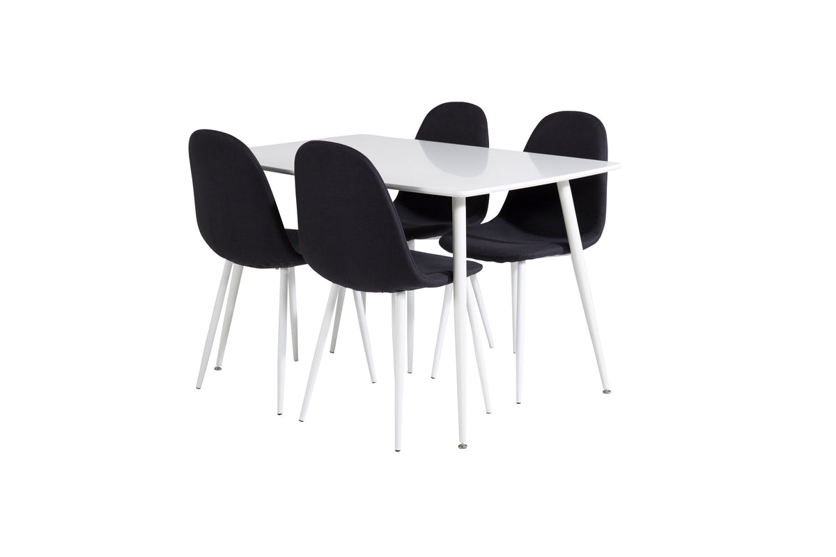 Polar Matbord med Polar Stolarna – Bord: 75x120x80 Stol: 53x87x44
