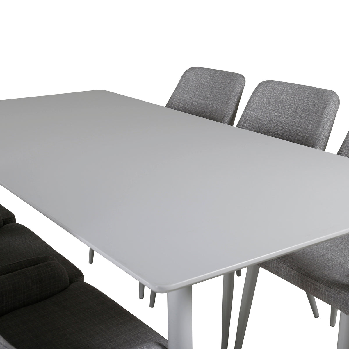 Polar Matbord med Plaza Stolarna – Bord: 75x180x90 Stol: 58x86x49
