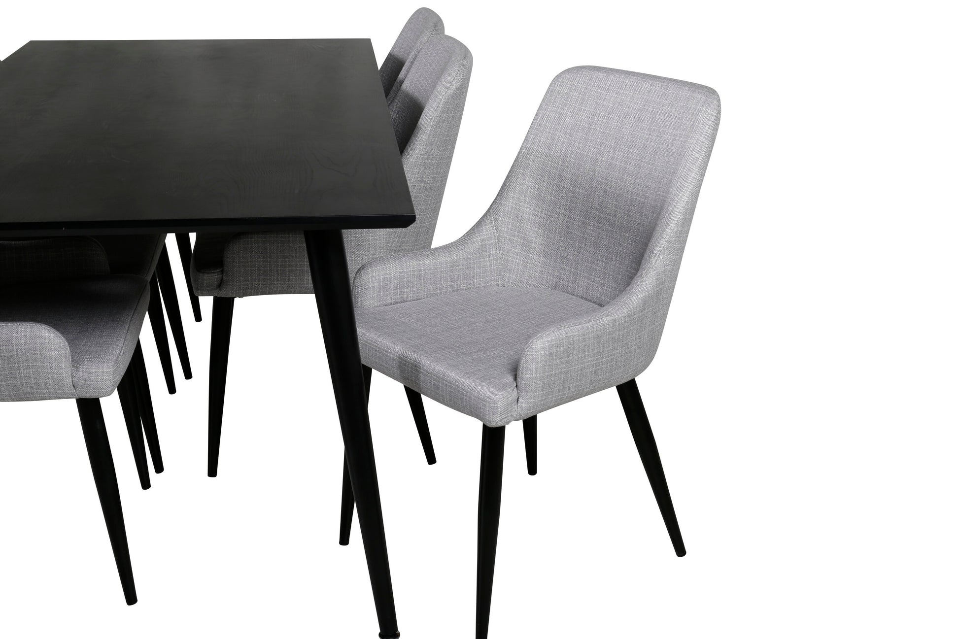 Dipp Matbord med Plaza Stolarna Matgrupp