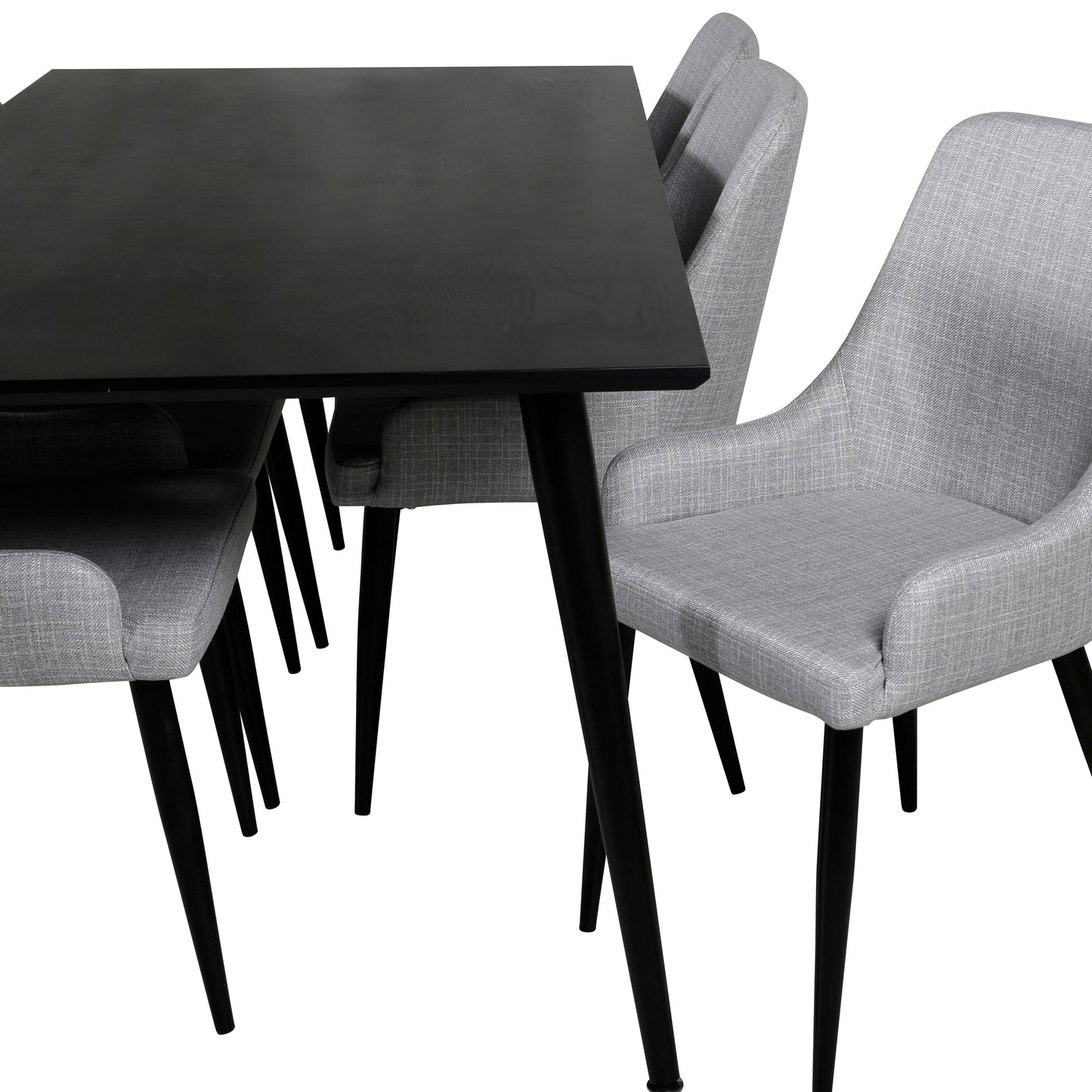 Dipp Matbord med Plaza Stolarna Matgrupp