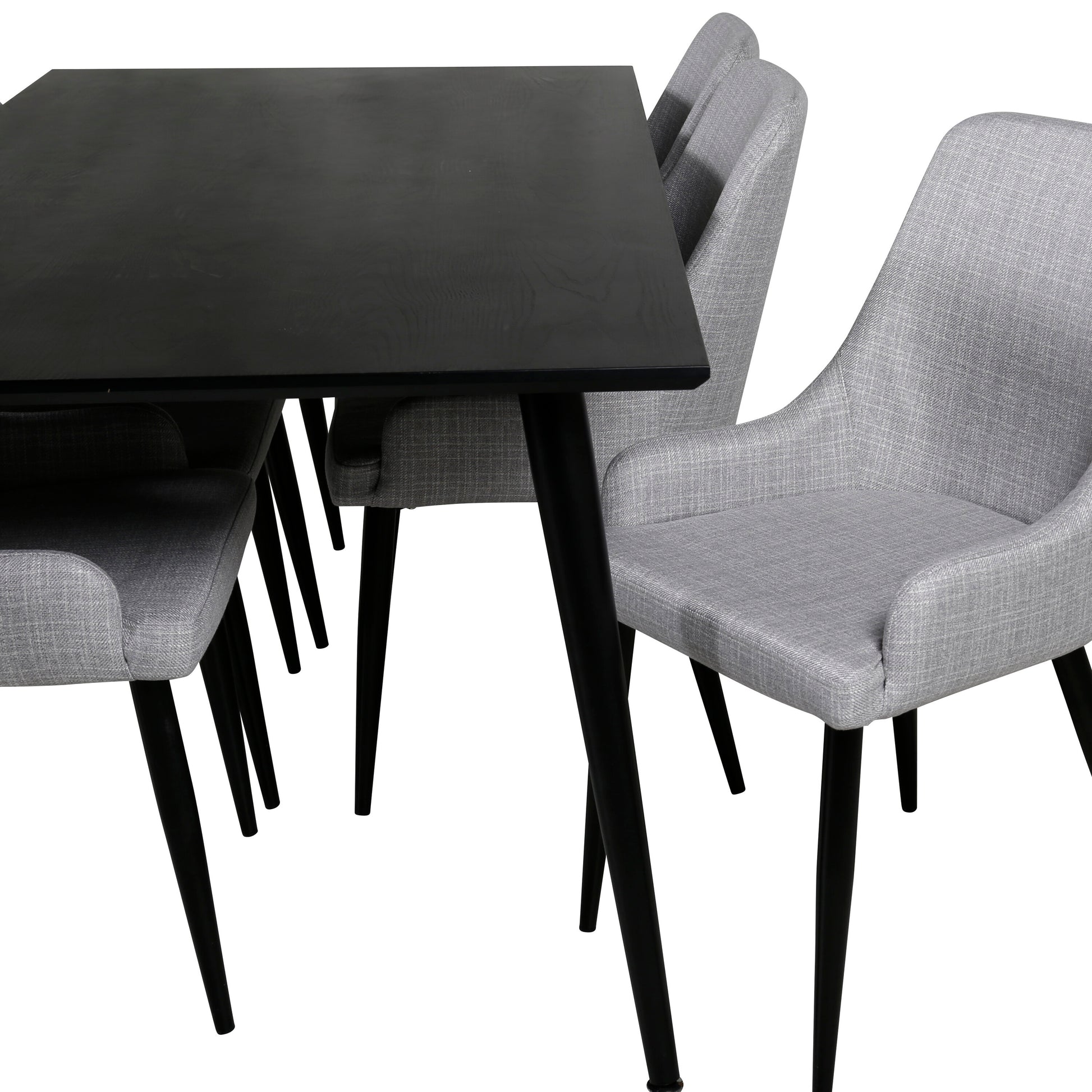 Dipp Matbord med Plaza Stolarna Matgrupp