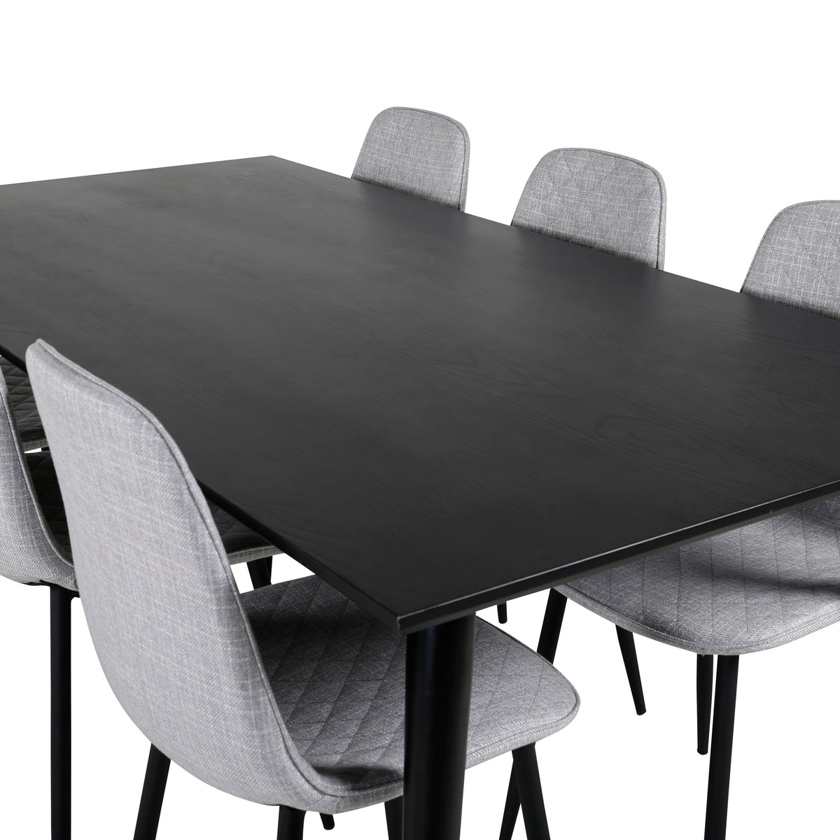 Dipp Matbord med Polar Stolarna – Bord: 75,5x180x90 Stol: 52x86x44
