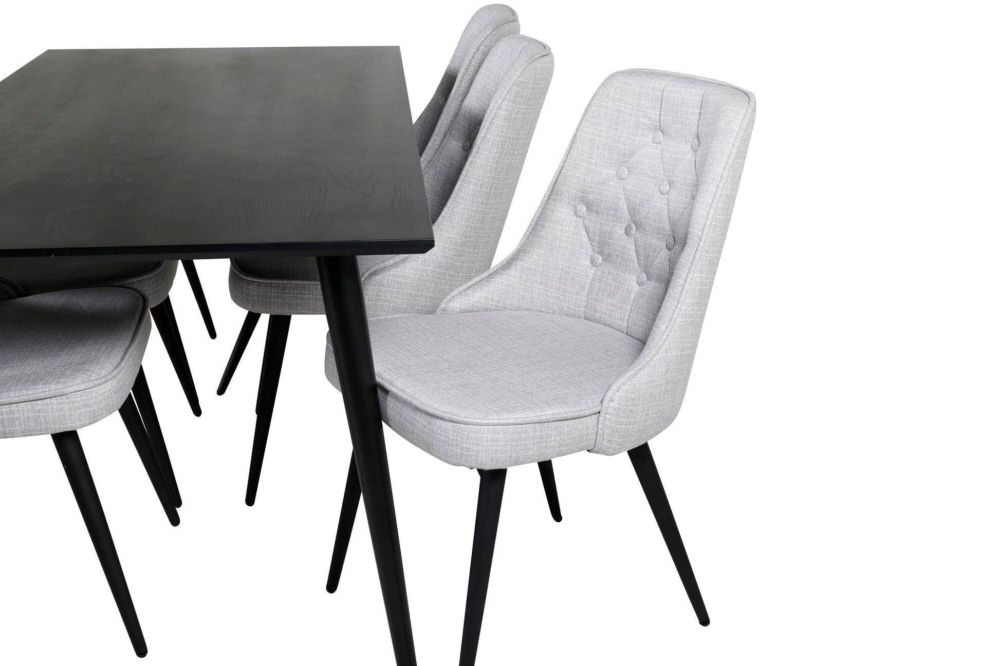 Dipp Matbord med Velvet Deluxe Stolarna Matgrupp