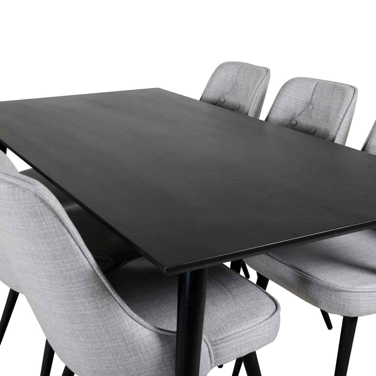 Dipp Matbord med Velvet Deluxe Stolarna Matgrupp