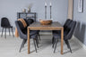 Slider Matbord med Velvet Deluxe Stolarna