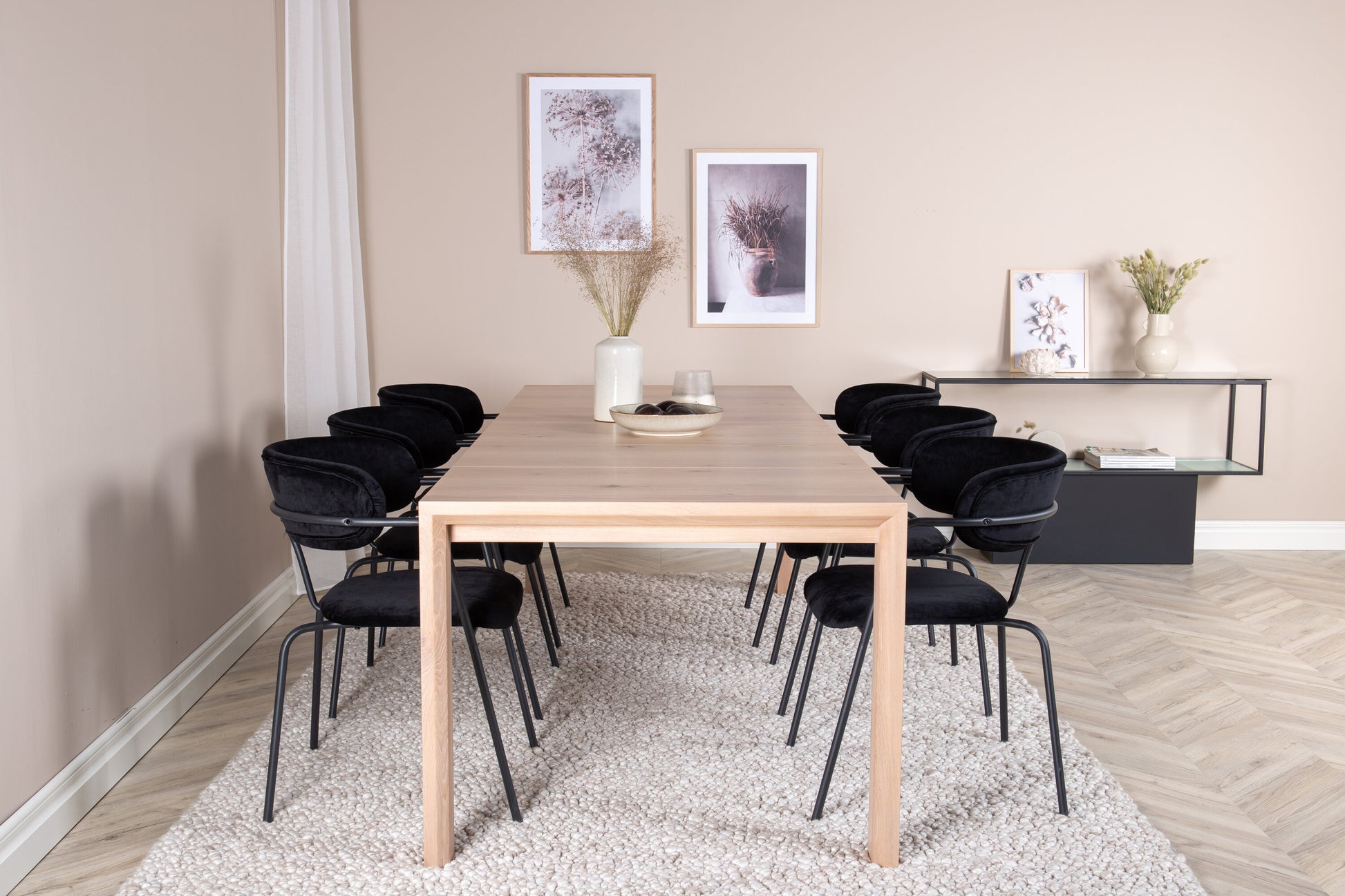Slider Matbord med Arrow Stolarna Matgrupp