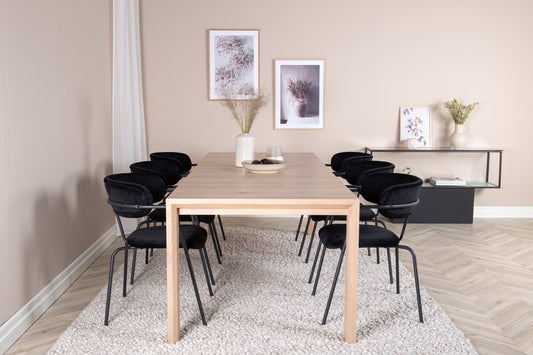 Slider Matbord med Arrow Stolarna