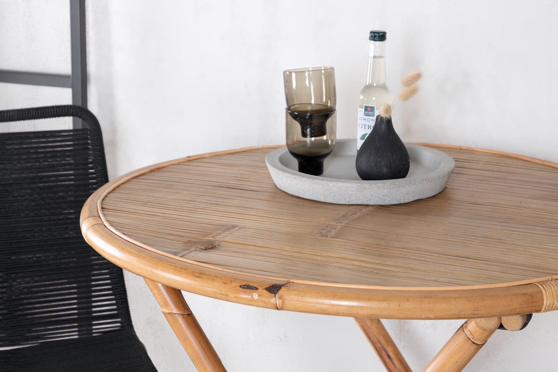 Matgrupp Cane med stolarna Lindos