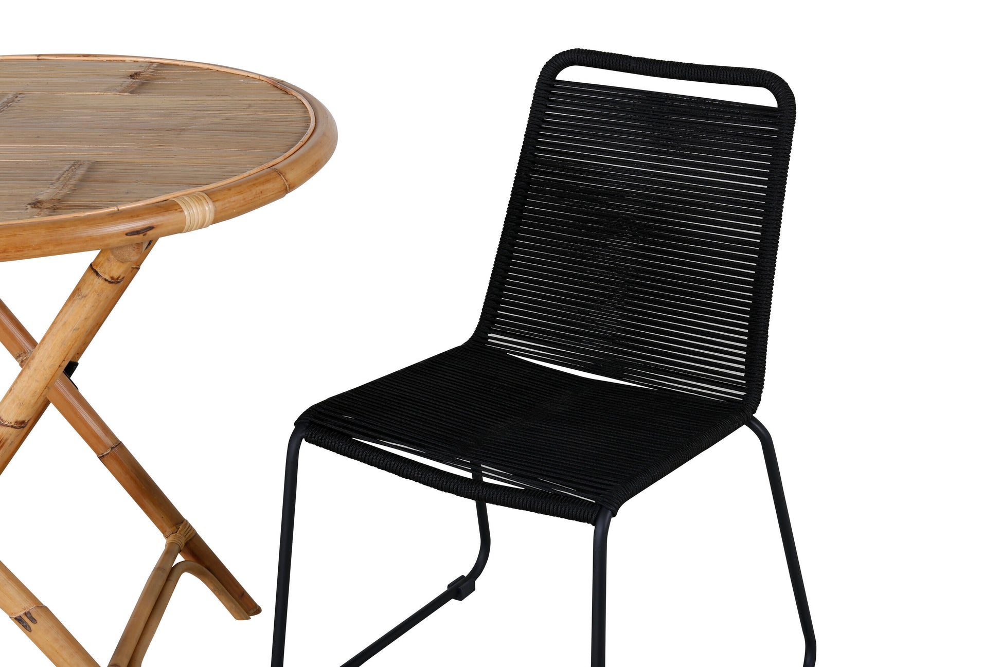 Matgrupp Cane med stolarna Lindos