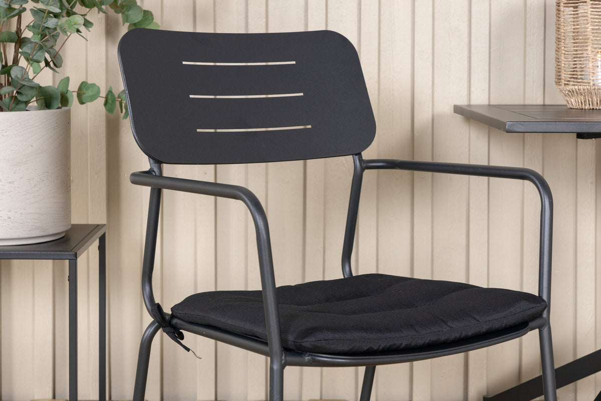 Way Rektangulär Matgrupp – Bord: 72x70x70 Stol: 61,5x88,5x56