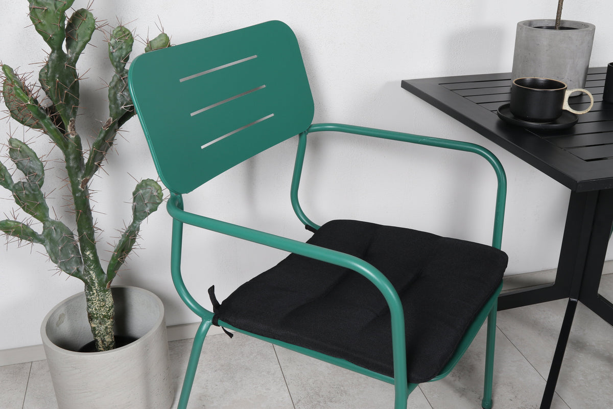 Way Rektangulär Matgrupp – Bord: 72x70x70 Stol: 61,5x88,5x56