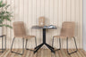 Way Rektangulär Matgrupp – Bord: 72x70x70 Stol: 59x86x57