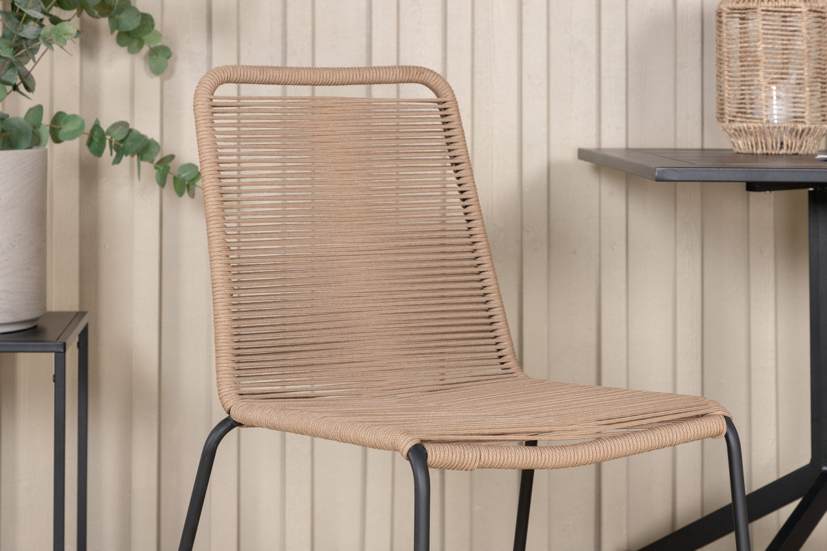 Way Rektangulär Matgrupp – Bord: 72x70x70 Stol: 59x86x57