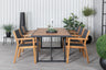 Khung Matbord med Venice Stolarna